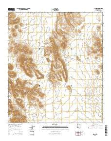 Pia Oik Arizona Current topographic map, 1:24000 scale, 7.5 X 7.5 Minute, Year 2014