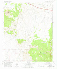 Picacho Butte Arizona Historical topographic map, 1:24000 scale, 7.5 X 7.5 Minute, Year 1973