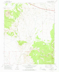 Picacho Butte Arizona Historical topographic map, 1:24000 scale, 7.5 X 7.5 Minute, Year 1973
