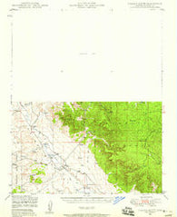 Picacho Butte Arizona Historical topographic map, 1:62500 scale, 15 X 15 Minute, Year 1947