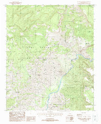 Picacho Colorado Arizona Historical topographic map, 1:24000 scale, 7.5 X 7.5 Minute, Year 1988