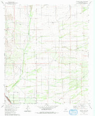 Picacho Pass Arizona Historical topographic map, 1:24000 scale, 7.5 X 7.5 Minute, Year 1980