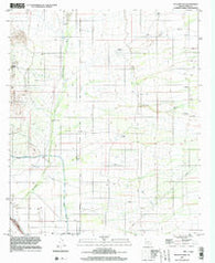 Picacho Pass Arizona Historical topographic map, 1:24000 scale, 7.5 X 7.5 Minute, Year 1996