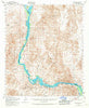 Picacho California Historical topographic map, 1:62500 scale, 15 X 15 Minute, Year 1951