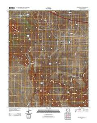 Picacho Butte Arizona Historical topographic map, 1:24000 scale, 7.5 X 7.5 Minute, Year 2011