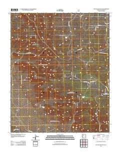 Picacho Butte SE Arizona Historical topographic map, 1:24000 scale, 7.5 X 7.5 Minute, Year 2012