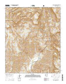 Picacho Colorado Arizona Current topographic map, 1:24000 scale, 7.5 X 7.5 Minute, Year 2014