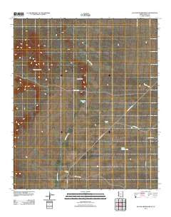 Picacho Reservoir SE Arizona Historical topographic map, 1:24000 scale, 7.5 X 7.5 Minute, Year 2011