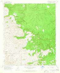 Picture Mountain Arizona Historical topographic map, 1:24000 scale, 7.5 X 7.5 Minute, Year 1964