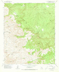 Picture Mountain Arizona Historical topographic map, 1:24000 scale, 7.5 X 7.5 Minute, Year 1964
