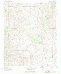 Pilgrim Wash Arizona Historical topographic map, 1:24000 scale, 7.5 X 7.5 Minute, Year 1967