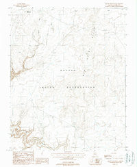 Pillow Mountain Arizona Historical topographic map, 1:24000 scale, 7.5 X 7.5 Minute, Year 1988