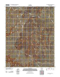 Pillow Mountain Arizona Historical topographic map, 1:24000 scale, 7.5 X 7.5 Minute, Year 2011