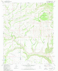 Pilot Knob Arizona Historical topographic map, 1:24000 scale, 7.5 X 7.5 Minute, Year 1980