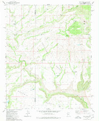 Pilot Knob Arizona Historical topographic map, 1:24000 scale, 7.5 X 7.5 Minute, Year 1980