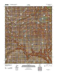 Pilot Knob Arizona Historical topographic map, 1:24000 scale, 7.5 X 7.5 Minute, Year 2011