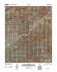 Pilot Rock Arizona Historical topographic map, 1:24000 scale, 7.5 X 7.5 Minute, Year 2011