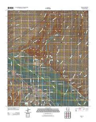 Pima Arizona Historical topographic map, 1:24000 scale, 7.5 X 7.5 Minute, Year 2011