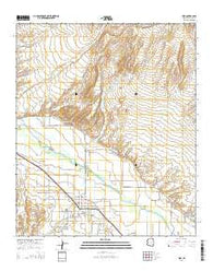 Pima Arizona Current topographic map, 1:24000 scale, 7.5 X 7.5 Minute, Year 2014