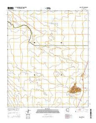 Pima Butte Arizona Current topographic map, 1:24000 scale, 7.5 X 7.5 Minute, Year 2014
