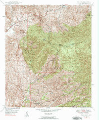 Pinal Ranch Arizona Historical topographic map, 1:24000 scale, 7.5 X 7.5 Minute, Year 1948
