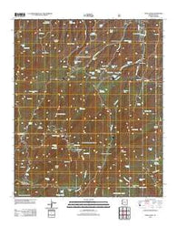 Pinal Peak Arizona Historical topographic map, 1:24000 scale, 7.5 X 7.5 Minute, Year 2011