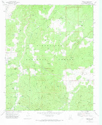 Pinedale Arizona Historical topographic map, 1:24000 scale, 7.5 X 7.5 Minute, Year 1970