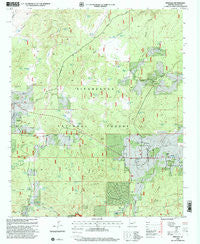 Pinedale Arizona Historical topographic map, 1:24000 scale, 7.5 X 7.5 Minute, Year 1998