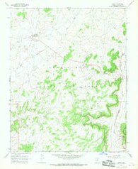 Pinon Arizona Historical topographic map, 1:24000 scale, 7.5 X 7.5 Minute, Year 1967