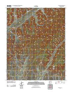 Pinon NW Arizona Historical topographic map, 1:24000 scale, 7.5 X 7.5 Minute, Year 2011