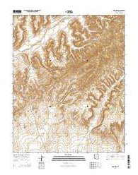 Pinon NW Arizona Current topographic map, 1:24000 scale, 7.5 X 7.5 Minute, Year 2014