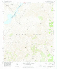 Pinyon Mountain Arizona Historical topographic map, 1:24000 scale, 7.5 X 7.5 Minute, Year 1964