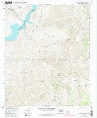 Pinyon Mountain Arizona Historical topographic map, 1:24000 scale, 7.5 X 7.5 Minute, Year 1964
