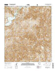 Pinyon Mountain Arizona Current topographic map, 1:24000 scale, 7.5 X 7.5 Minute, Year 2014