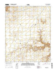 Pipe Spring Arizona Current topographic map, 1:24000 scale, 7.5 X 7.5 Minute, Year 2014