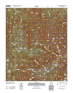 Pipestem Mountain Arizona Historical topographic map, 1:24000 scale, 7.5 X 7.5 Minute, Year 2011