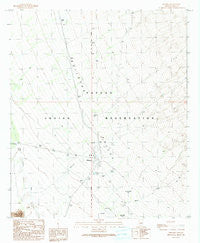 Pisinimo Arizona Historical topographic map, 1:24000 scale, 7.5 X 7.5 Minute, Year 1990