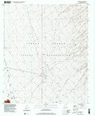 Pisinimo Arizona Historical topographic map, 1:24000 scale, 7.5 X 7.5 Minute, Year 1996
