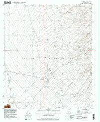 Pisinimo Arizona Historical topographic map, 1:24000 scale, 7.5 X 7.5 Minute, Year 1996
