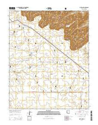 Piute Point Arizona Current topographic map, 1:24000 scale, 7.5 X 7.5 Minute, Year 2014