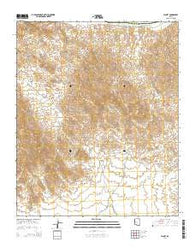 Planet Arizona Current topographic map, 1:24000 scale, 7.5 X 7.5 Minute, Year 2014