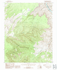 Point Imperial Arizona Historical topographic map, 1:24000 scale, 7.5 X 7.5 Minute, Year 1988