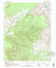Point Imperial Arizona Historical topographic map, 1:24000 scale, 7.5 X 7.5 Minute, Year 1988