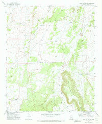 Point of the Mtn Arizona Historical topographic map, 1:24000 scale, 7.5 X 7.5 Minute, Year 1971