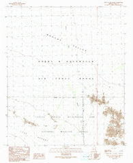 Point of the Pintas Arizona Historical topographic map, 1:24000 scale, 7.5 X 7.5 Minute, Year 1990