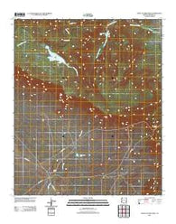 Point of Pines West Arizona Historical topographic map, 1:24000 scale, 7.5 X 7.5 Minute, Year 2011