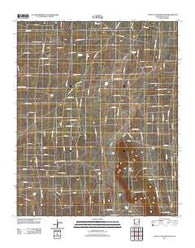 Point of the Mountain Arizona Historical topographic map, 1:24000 scale, 7.5 X 7.5 Minute, Year 2011