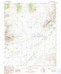 Polacca Arizona Historical topographic map, 1:24000 scale, 7.5 X 7.5 Minute, Year 1991
