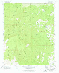 Poland Junction Arizona Historical topographic map, 1:24000 scale, 7.5 X 7.5 Minute, Year 1975
