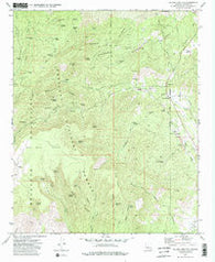 Poland Junction Arizona Historical topographic map, 1:24000 scale, 7.5 X 7.5 Minute, Year 1975